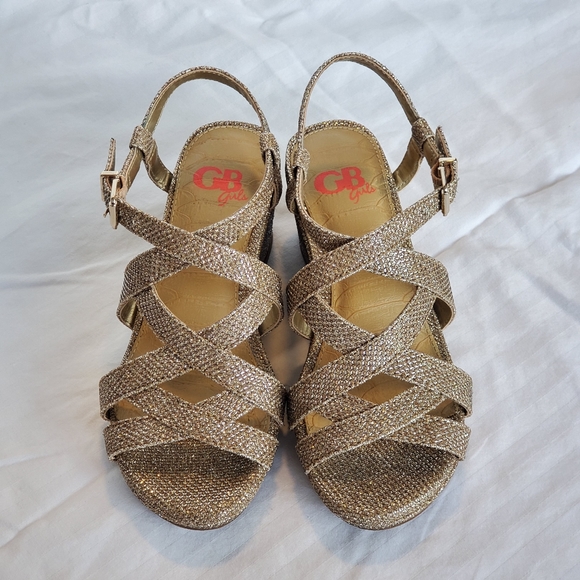 kids sparkly sandals